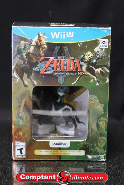 The Legend of Zelda Twilight Princess + Amiibo Nintendo Wii U - Image 1