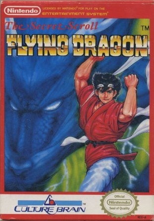 The Secret Scroll Flying Dragon nintendo nes