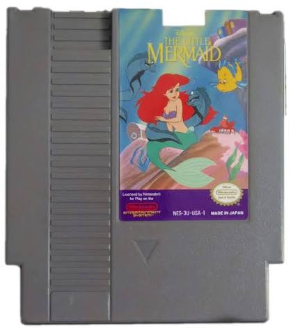 The little Mermaid nintendo NES - Image 1