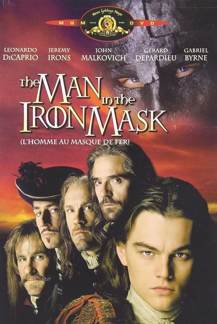 The man in the iron mask dvd