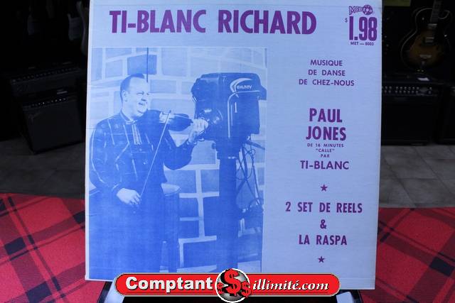 Ti-Blanc Richard Danse de chez-nous vinyl Meteor - Image 1