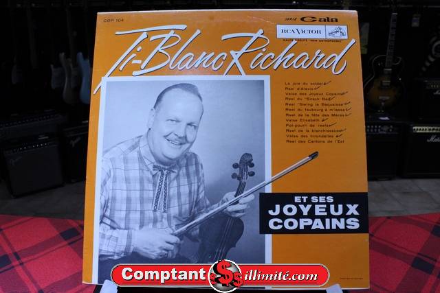 Ti-Blanc Richard et ses joyeux copains vinyl RCA - Image 1
