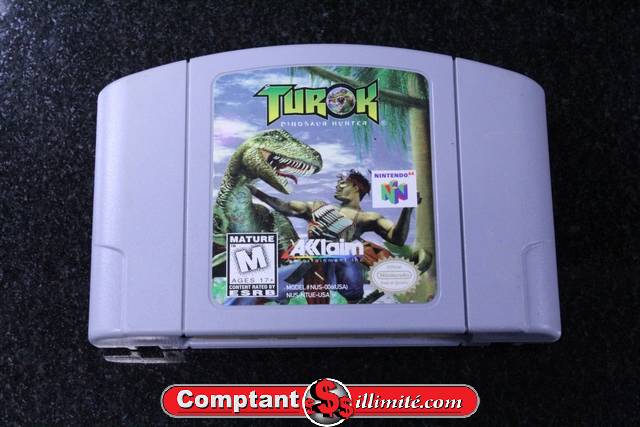 Turok Dinosaur Hunter Nintendo N64