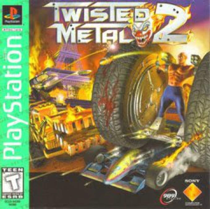 Twisted Metal 2 greatest hits sony PS1