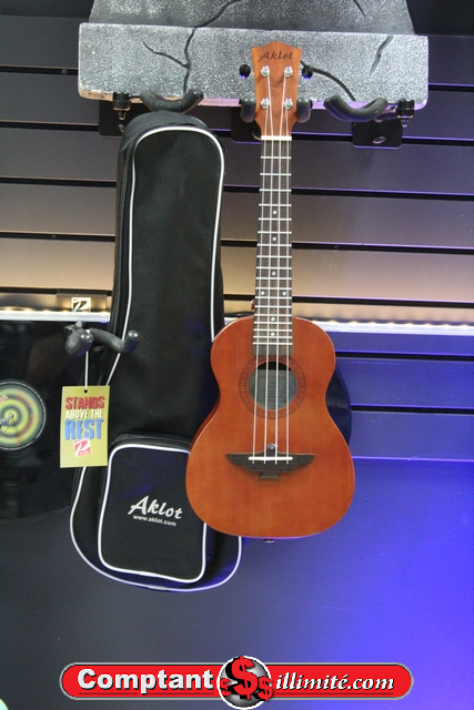 Ukulele Concert Gauché + étuis aklot m13170 - Image 1