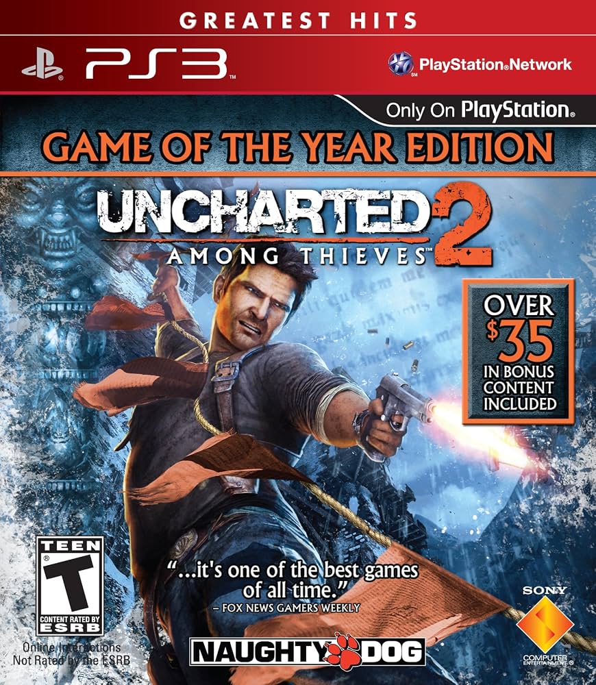 Uncharted 2 Among Thieves 2 sony ps3 - Image 1