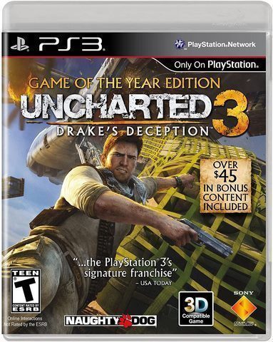 Uncharted 3 Drake s Deception sony ps3