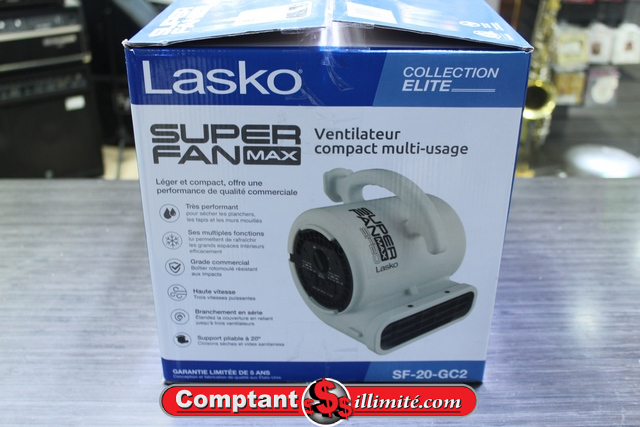 Ventilateur multiusage Lasko super fan
