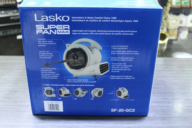 Ventilateur multiusage Lasko super fan - Image 2