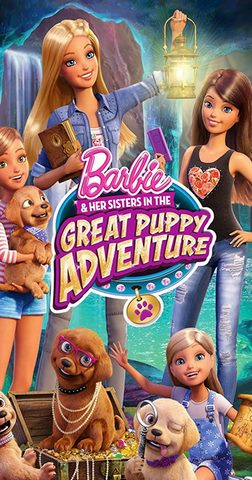 barbie and her sister in great puppy adventure dvd film