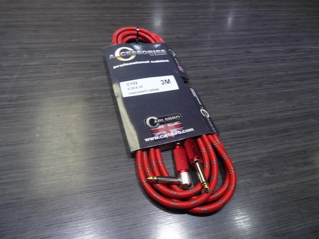 cable 10 pieds tresse accessories 1/4 a 1/4 90 degre c102