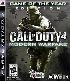 call of duty 4 modern warfare sony ps3