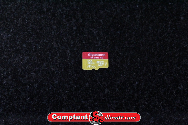 carte micro sd 128gb 4k Uhd U3 gigastone 20011024 - Image 1