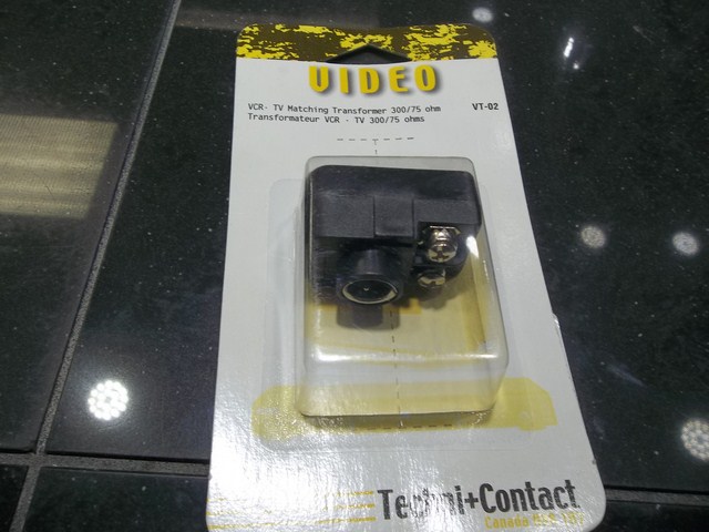convert vcr tv technicontact vt-02