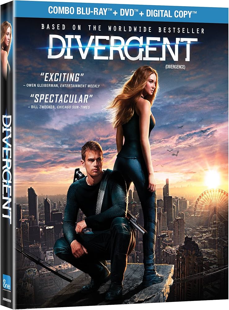 divergent bluray