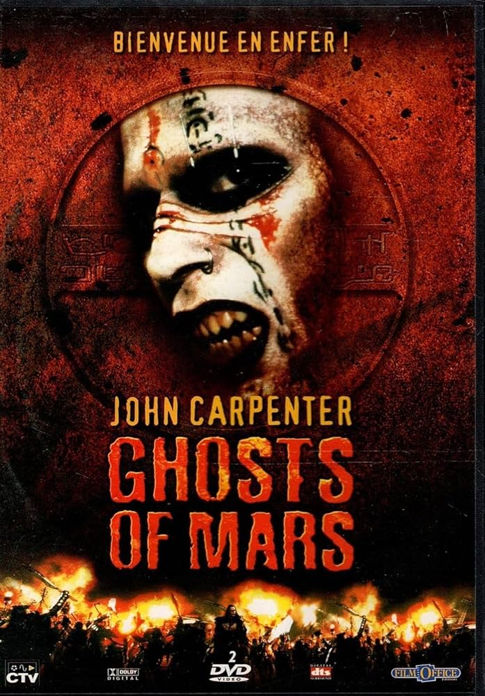 ghosts of mars dvd