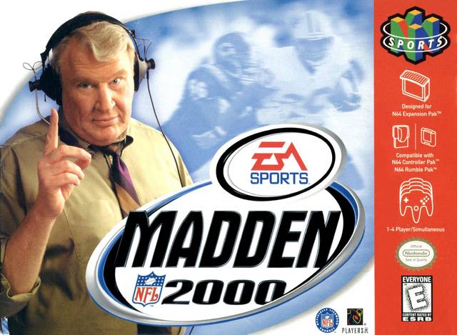 madden 2000 NINTENDO n64