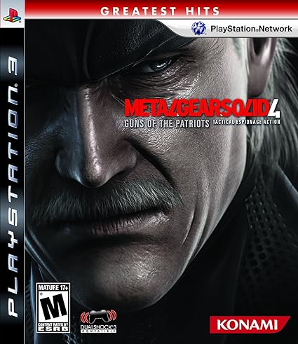 metal gear solid 4 sony ps3