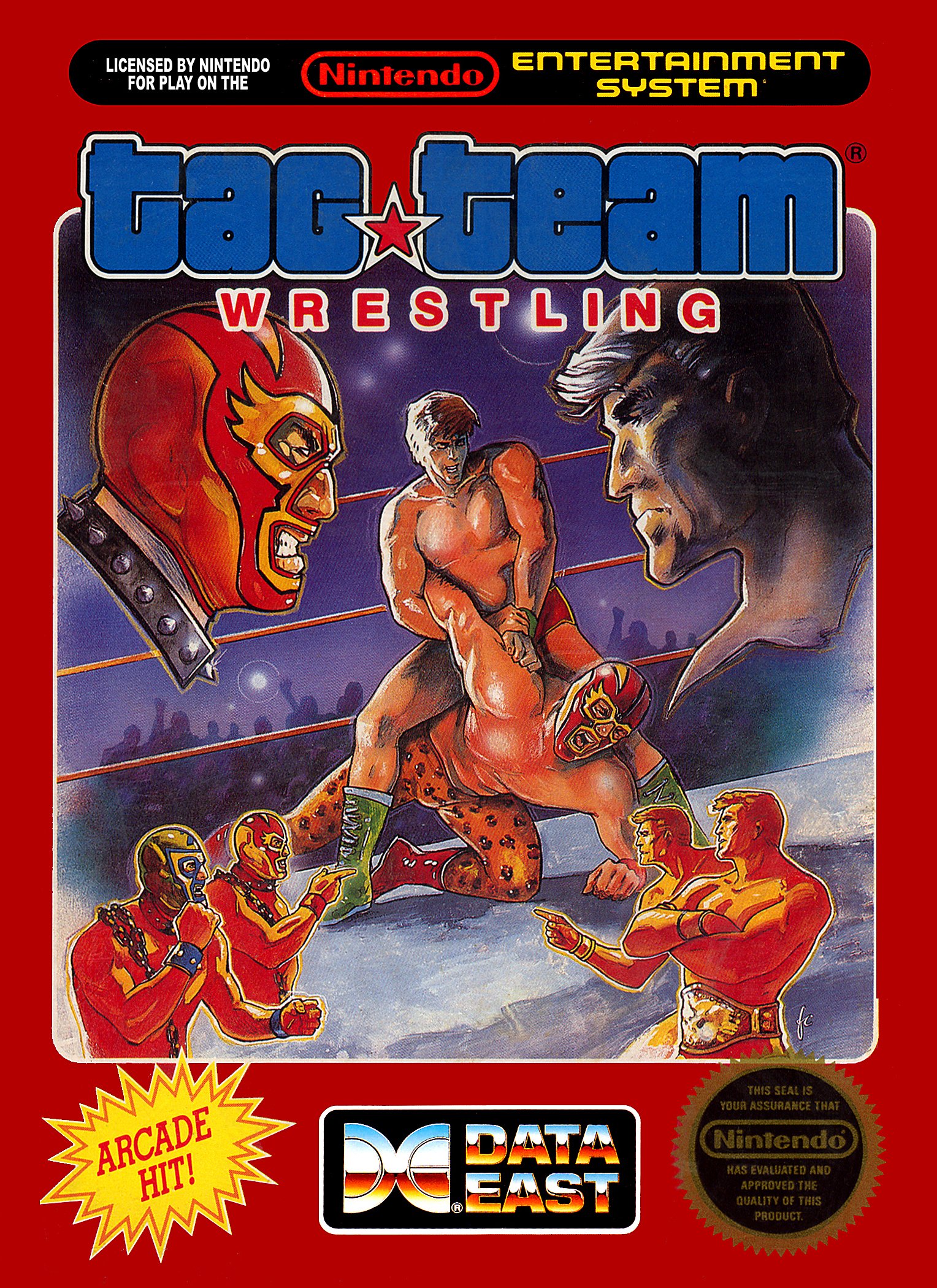 tag team wrestling nintendo nes