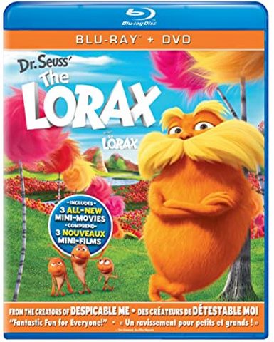 the lorax film blue ray