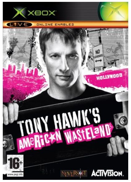 tony hawks american wasteland microsoft xbox