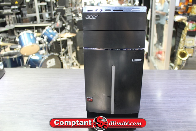tour ordinateur Acer amd a10-7800 radeon r7 4 coeur 8gb ram 3.50ghz 2to hdd - Image 1