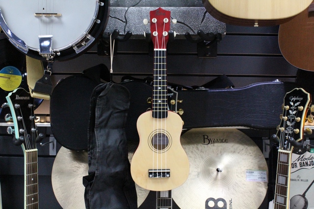 ukulele soprano aloha alo uk402 (natural)