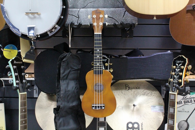 ukulele soprano (cafe) aloha alo uk402 (coffee)