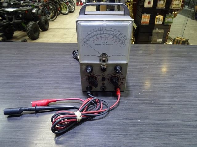 volmetre vintage heatkit v-6